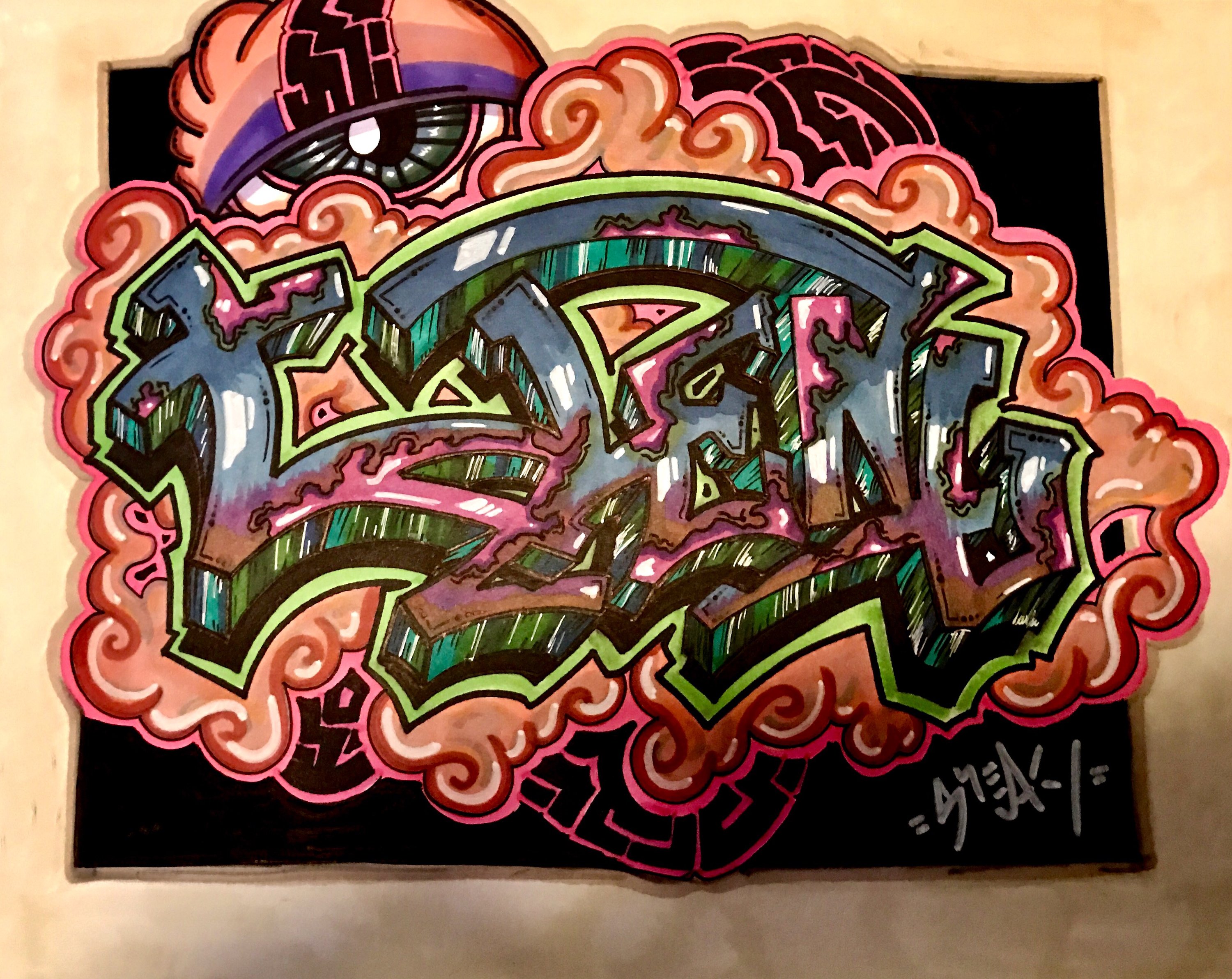Detail Graffiti Bombing Sketch Nomer 41