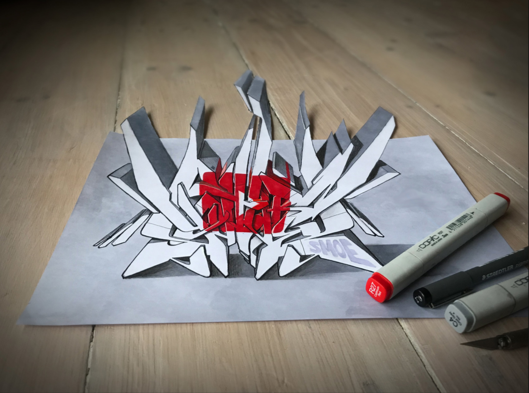 Detail Graffiti Bombing Sketch Nomer 47