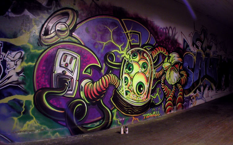 Detail Graffiti Bombolette Nomer 13