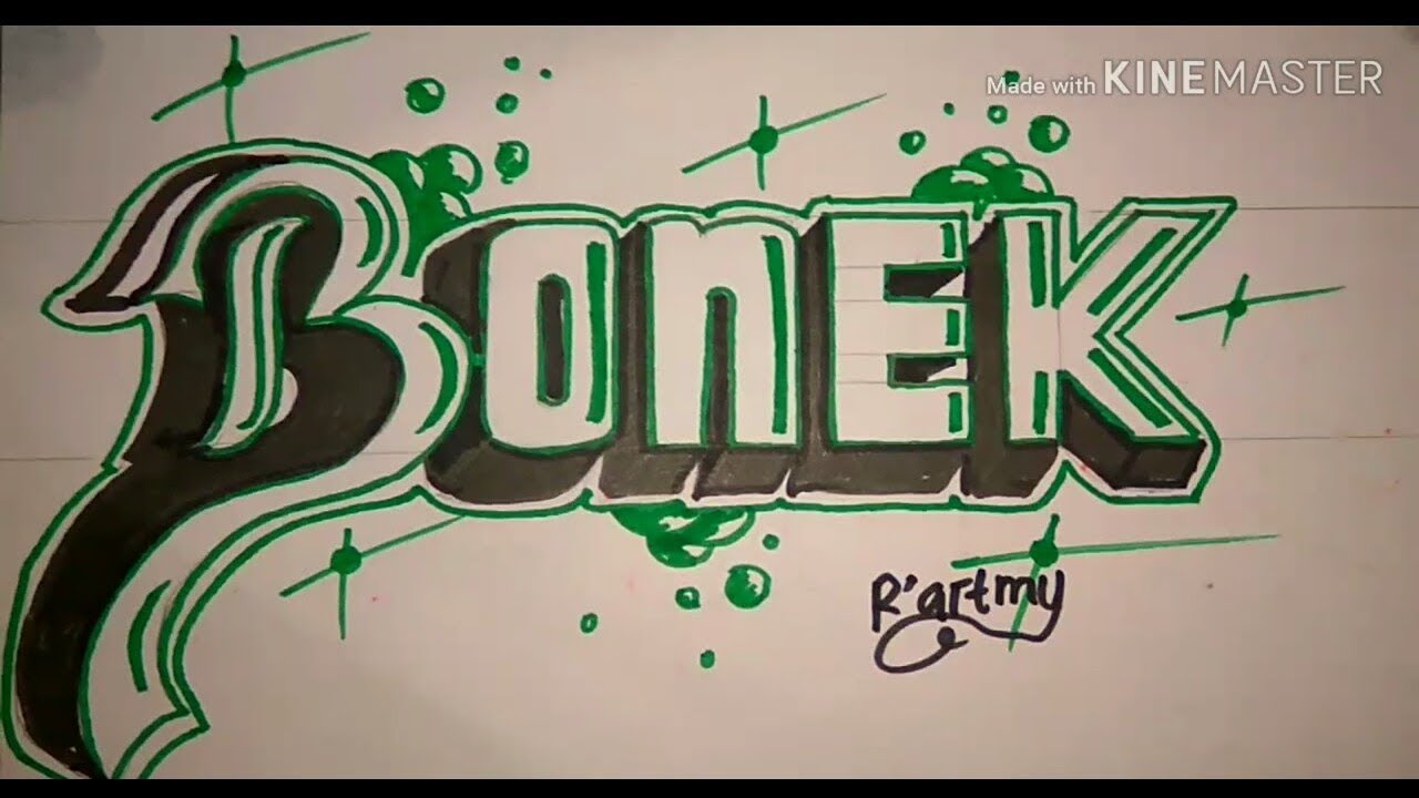 Detail Graffiti Bonex Nomer 6