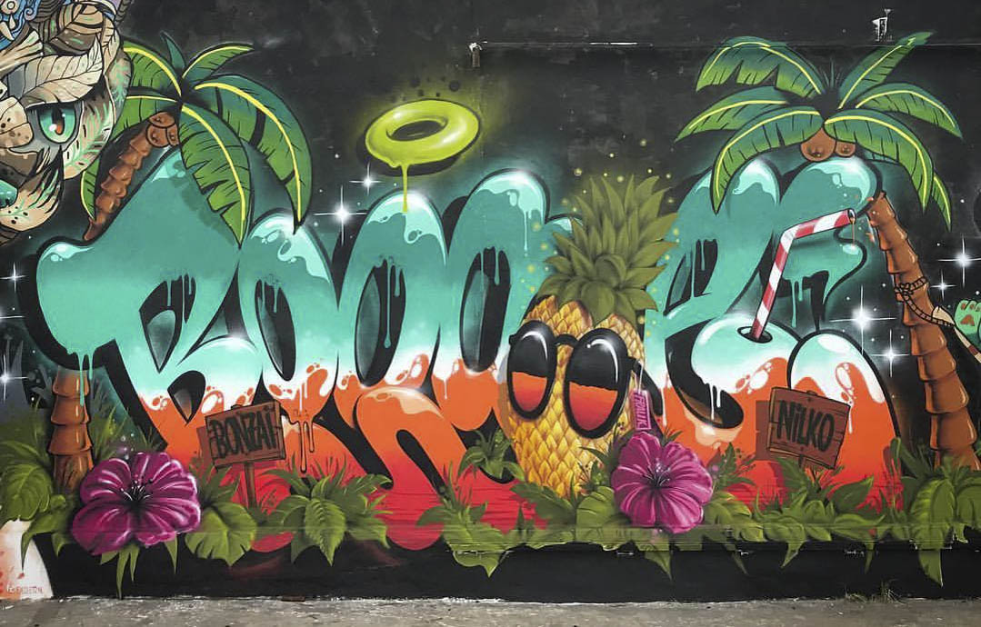 Detail Graffiti Boogie Nomer 2