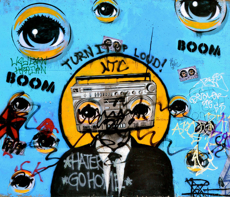 Detail Graffiti Boombox Drawings Nomer 42