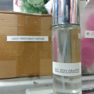 Detail Graffiti Botol Parfume Nomer 54