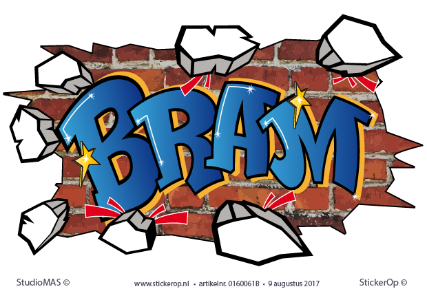 Detail Graffiti Bram Nomer 2
