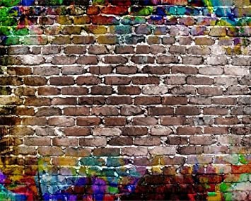 Detail Graffiti Brick Wallpaper Nomer 16