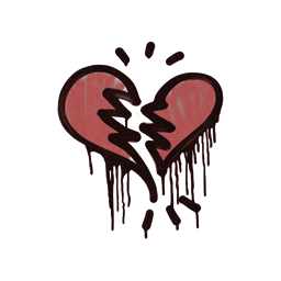 Graffiti Broken Heart - KibrisPDR