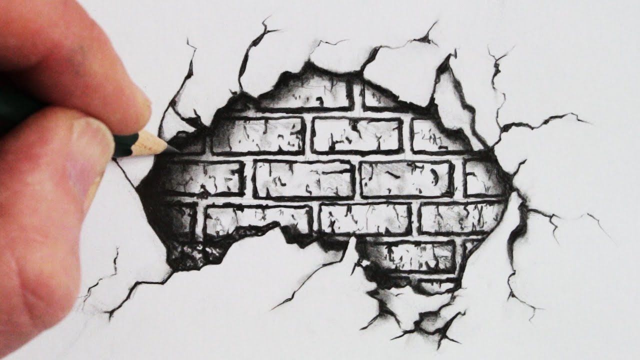 Detail Graffiti Broken Wall Nomer 16