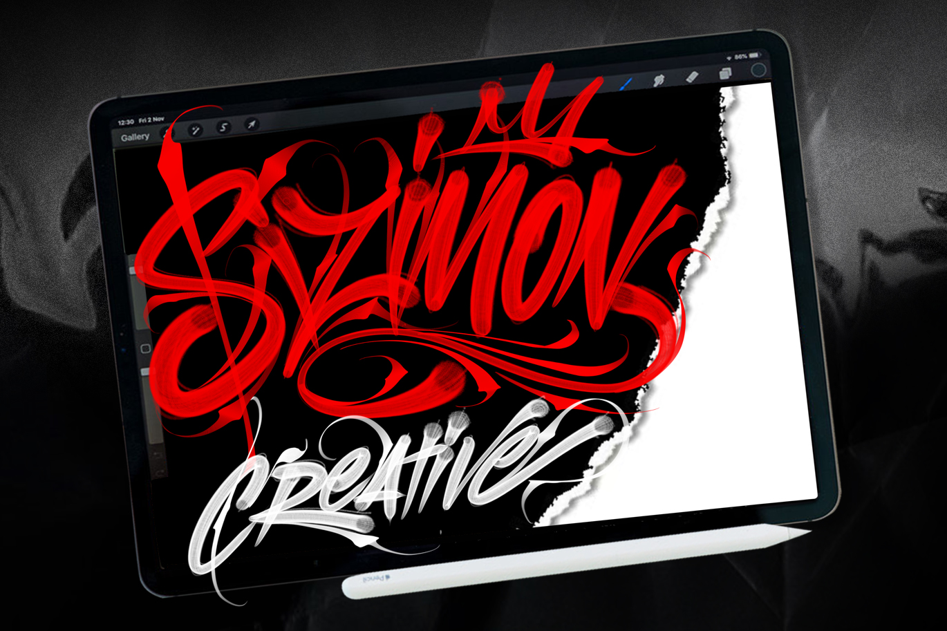 Detail Graffiti Brush Illustrator Nomer 31