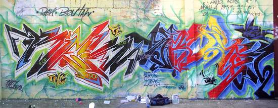 Detail Graffiti Brutal Nomer 8