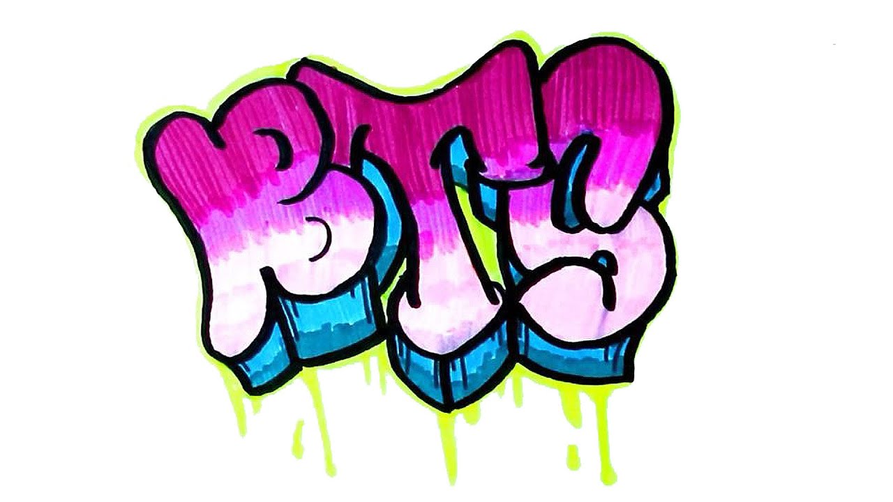 Graffiti Bts - KibrisPDR