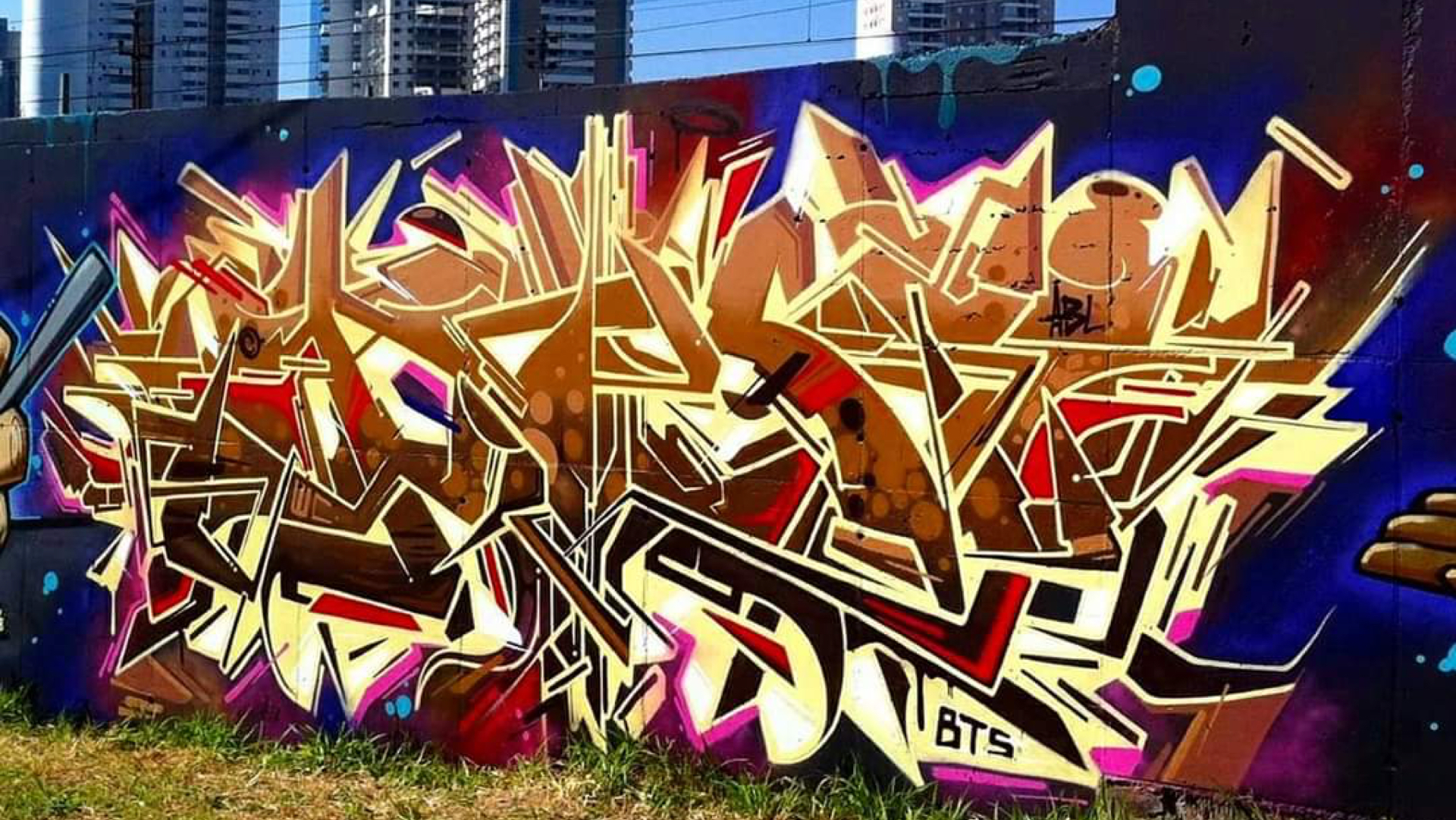 Detail Graffiti Bts Nomer 31