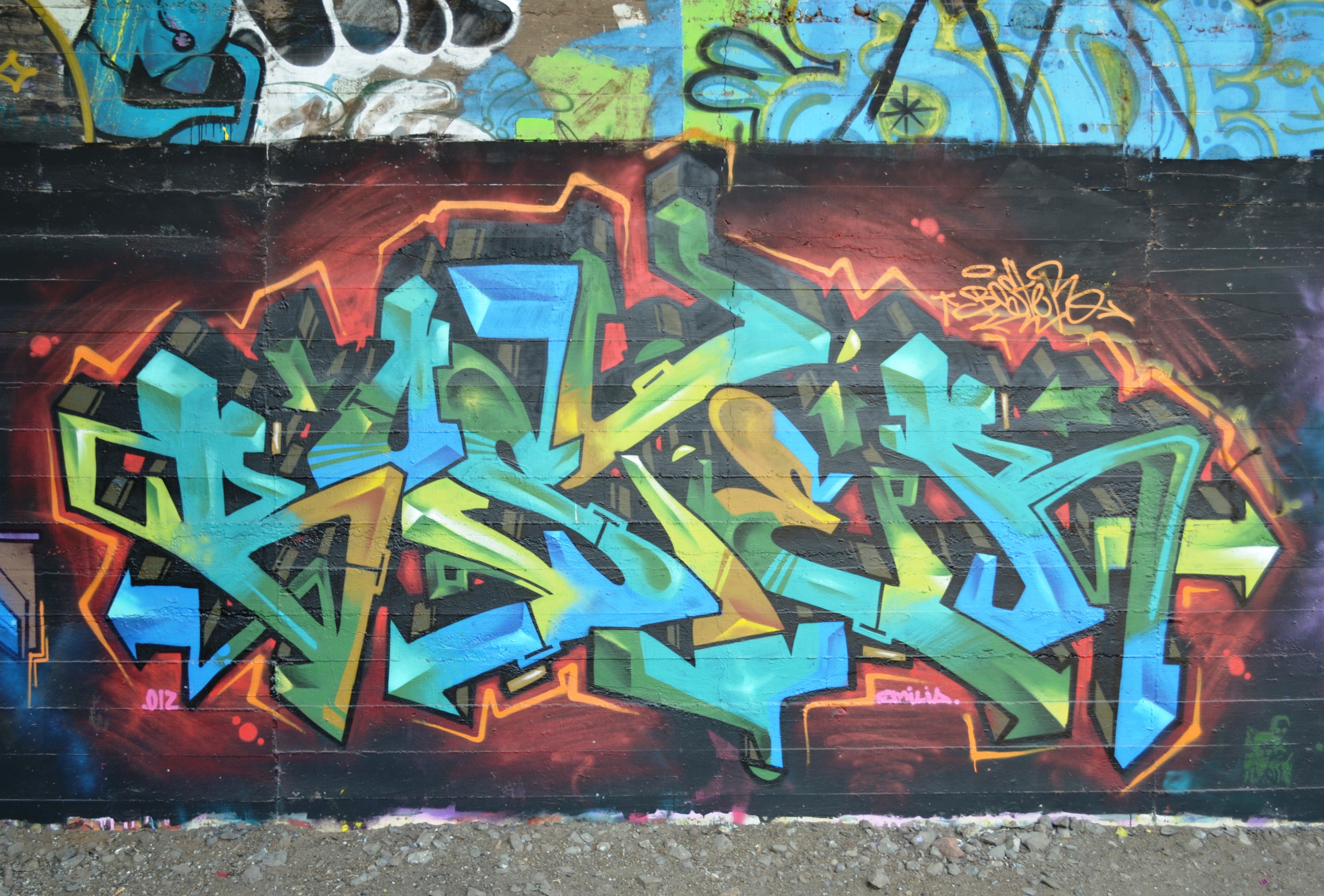 Detail Graffiti Bts Nomer 39