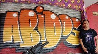 Detail Graffiti Bubble Pacar Nomer 22