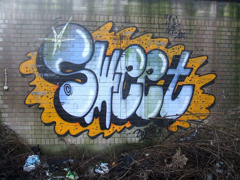 Detail Graffiti Bubble Pacar Nomer 34
