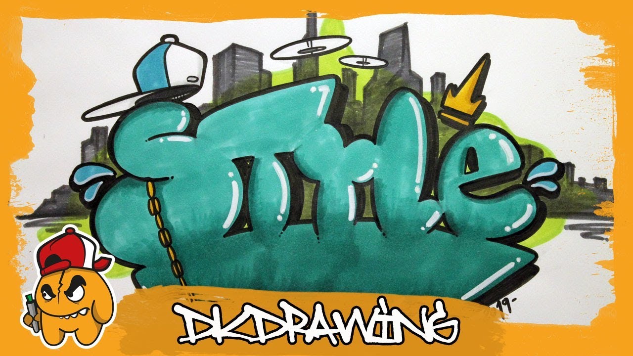 Detail Graffiti Bubble Style Nomer 20