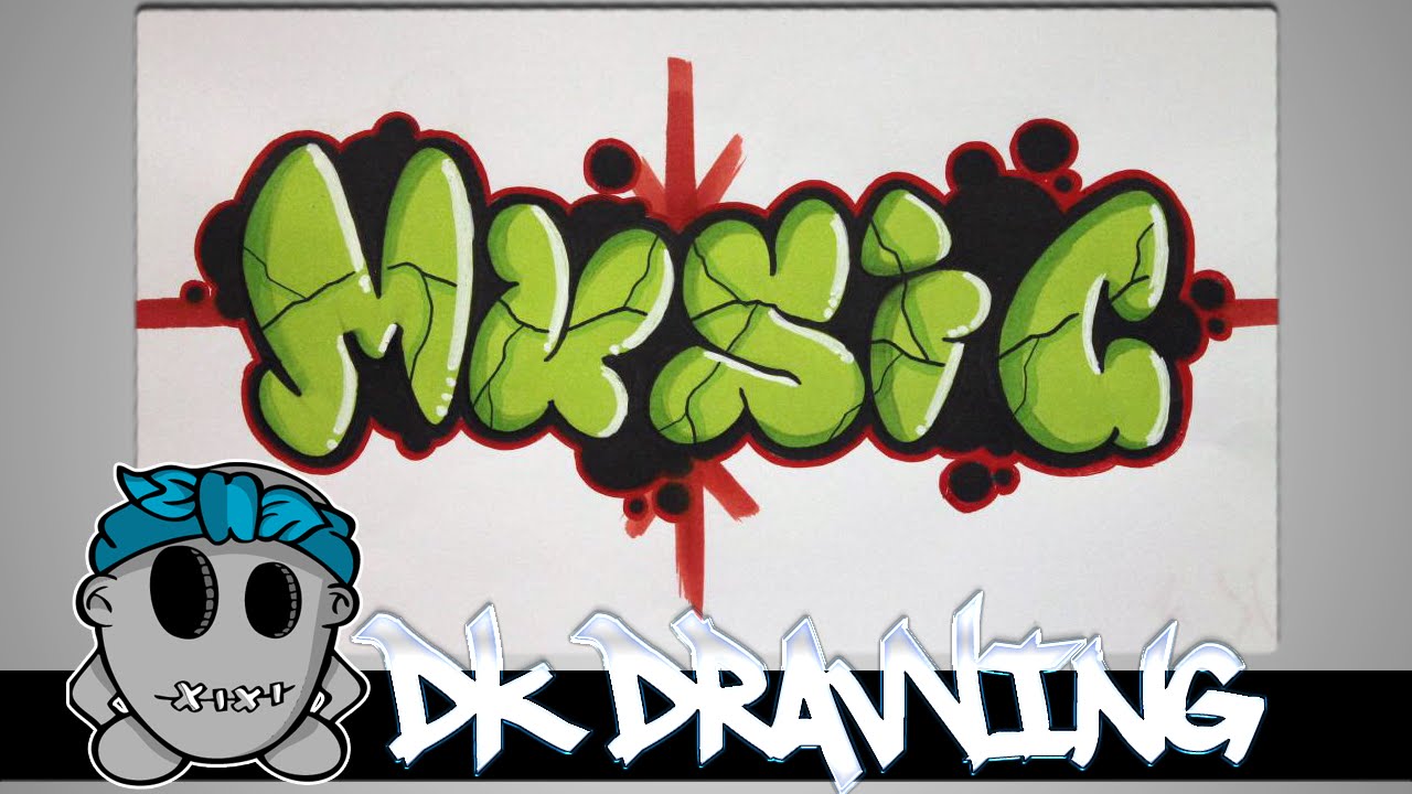 Detail Graffiti Bubble Style Nomer 50