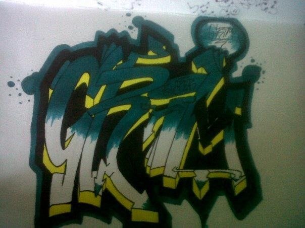 Detail Graffiti Buku Nomer 42