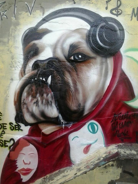 Detail Graffiti Bulldog 30 Nomer 42