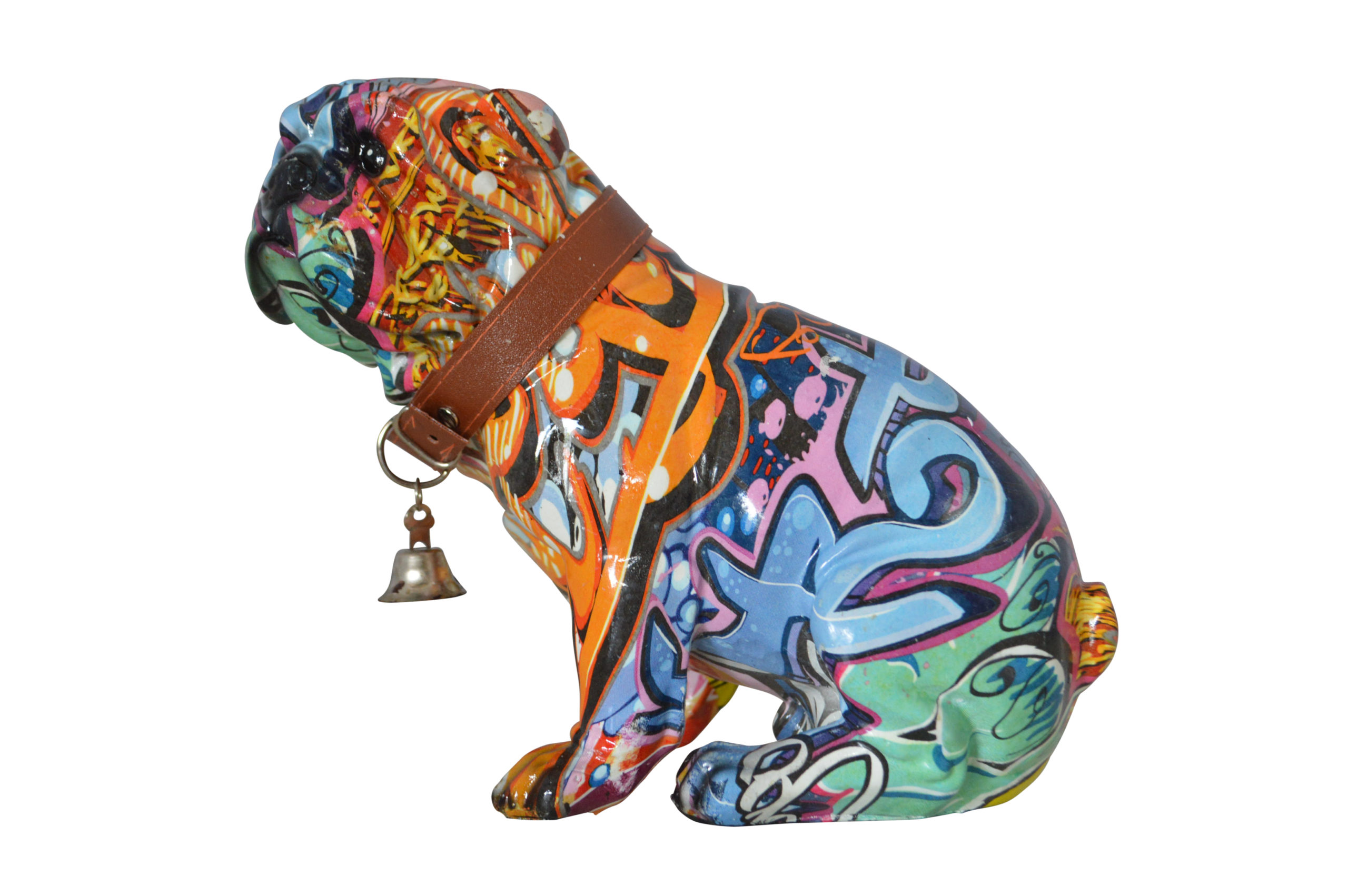 Detail Graffiti Bulldog Statue Nomer 22