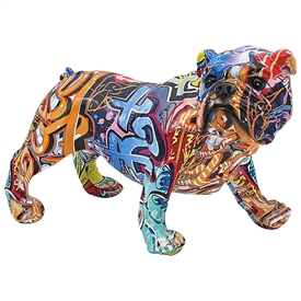 Detail Graffiti Bulldog Statue Nomer 52