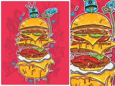 Graffiti Burger - KibrisPDR