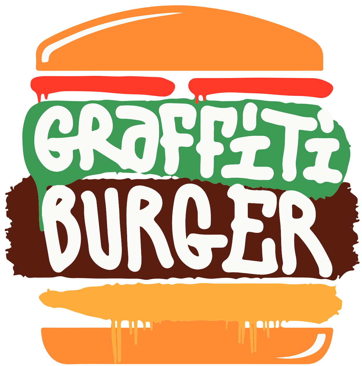 Detail Graffiti Burger Nomer 3