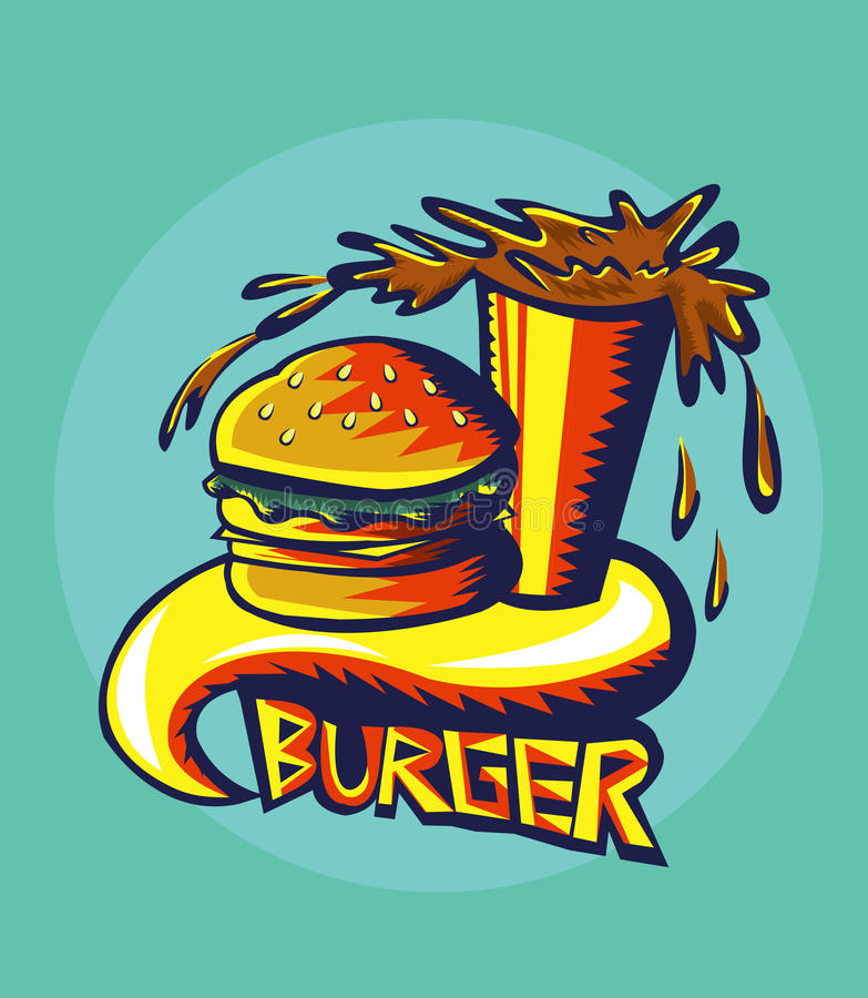 Detail Graffiti Burger Nomer 7
