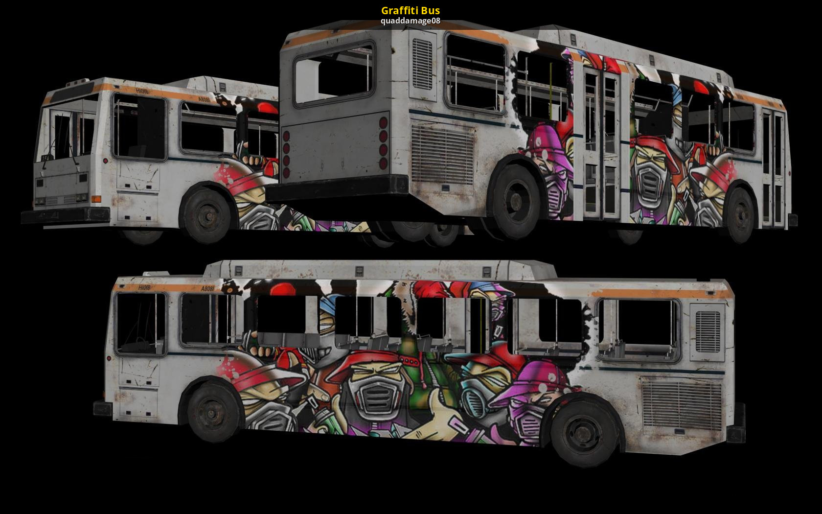 Graffiti Bus Cod4 - KibrisPDR