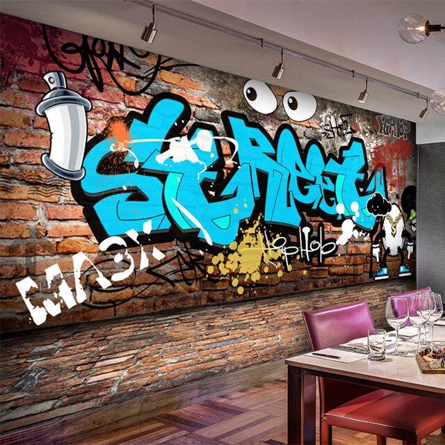 Detail Graffiti Cafe 3d Nomer 25