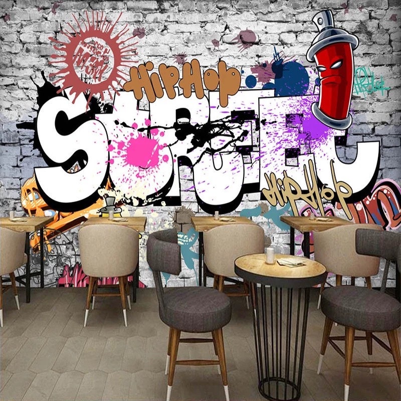 Detail Graffiti Cafe 3d Nomer 29