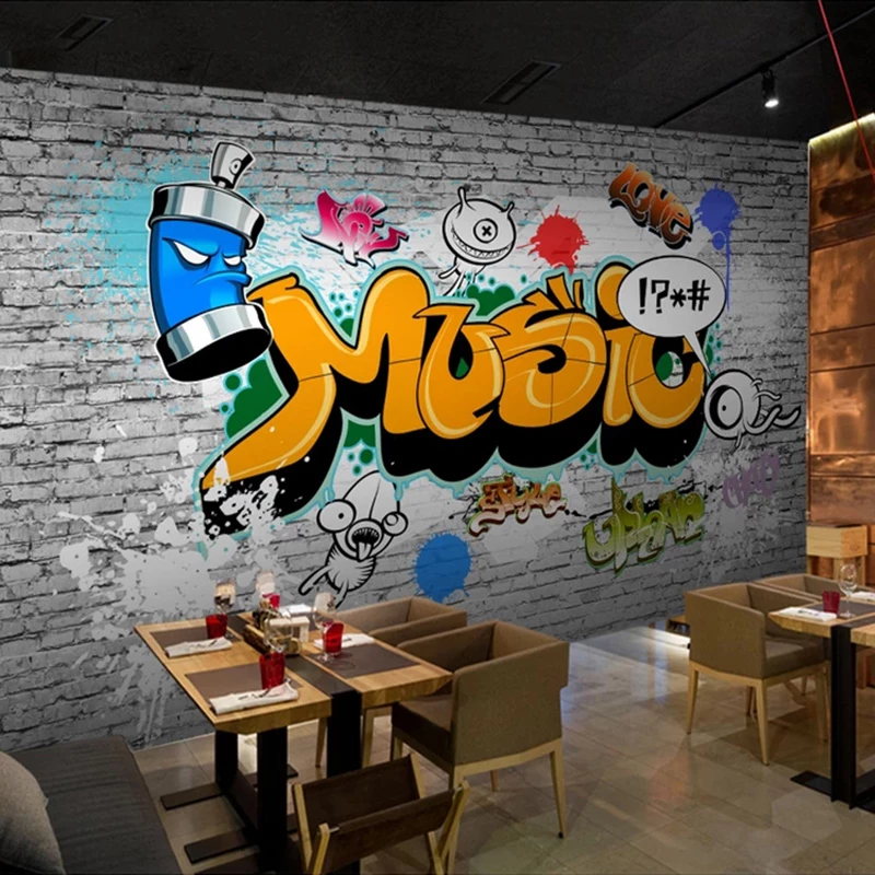 Detail Graffiti Cafe 3d Nomer 4