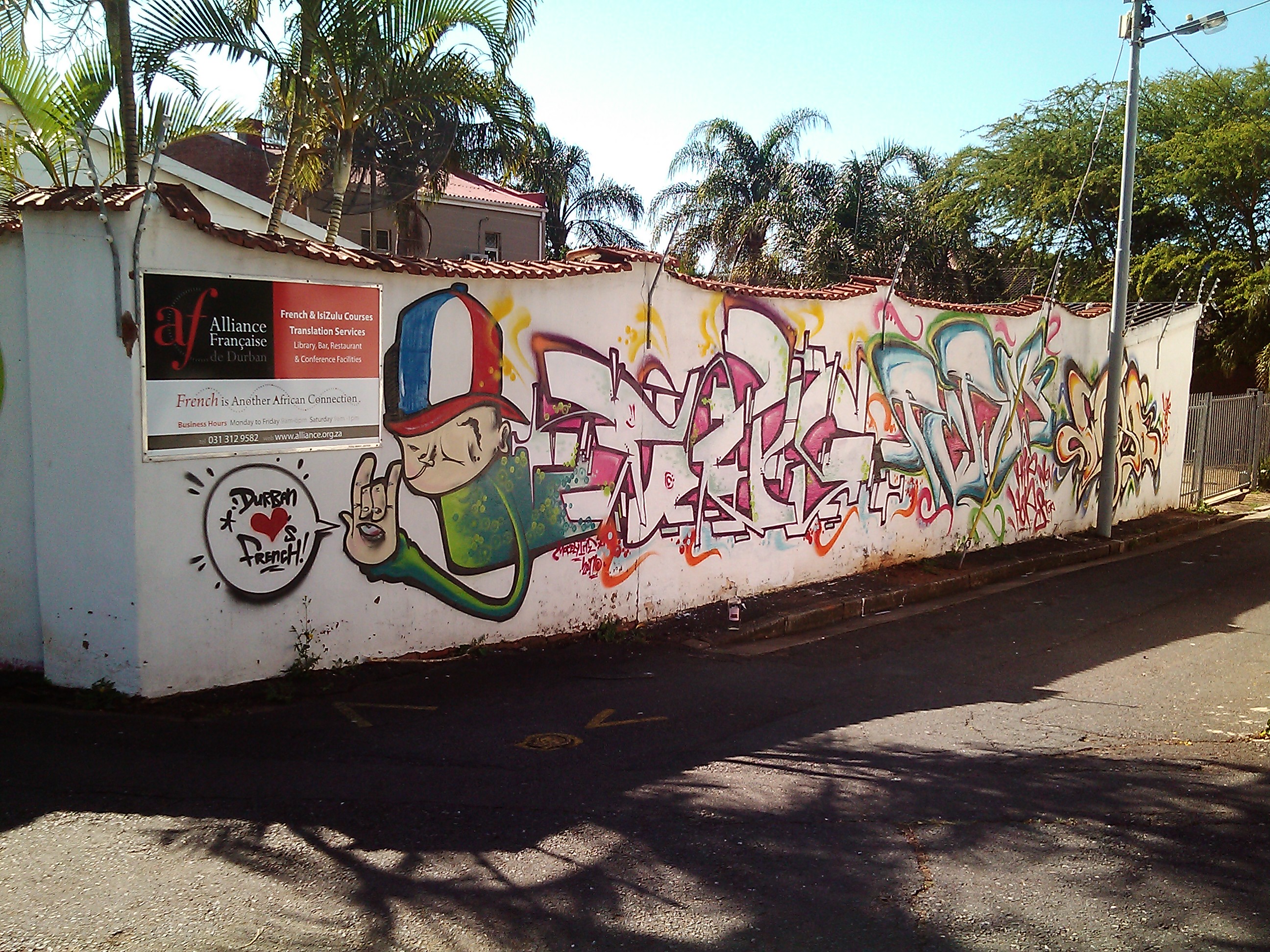 Detail Graffiti Cafe Durban Nomer 10