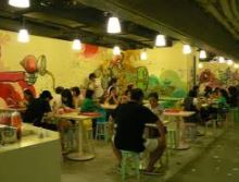 Detail Graffiti Cafe Far East Plaza Nomer 2