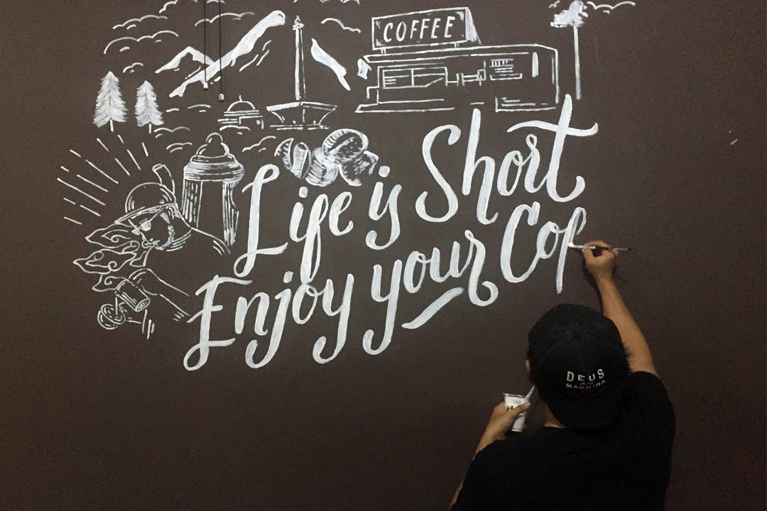 Detail Graffiti Cafe Kopi Nomer 26