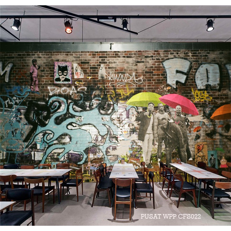 Detail Graffiti Cafe Kopi Hitam Nomer 29