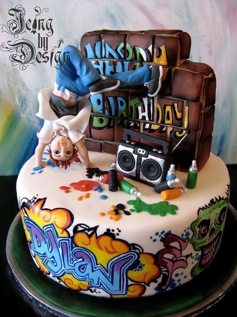 Detail Graffiti Cake Ideas Nomer 12