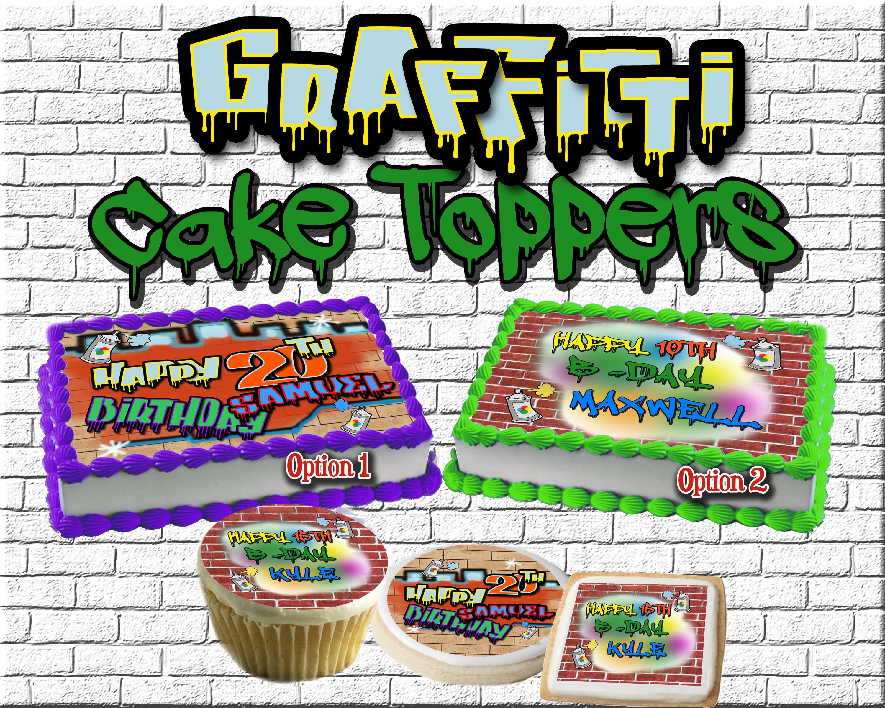 Detail Graffiti Cake Ideas Nomer 22