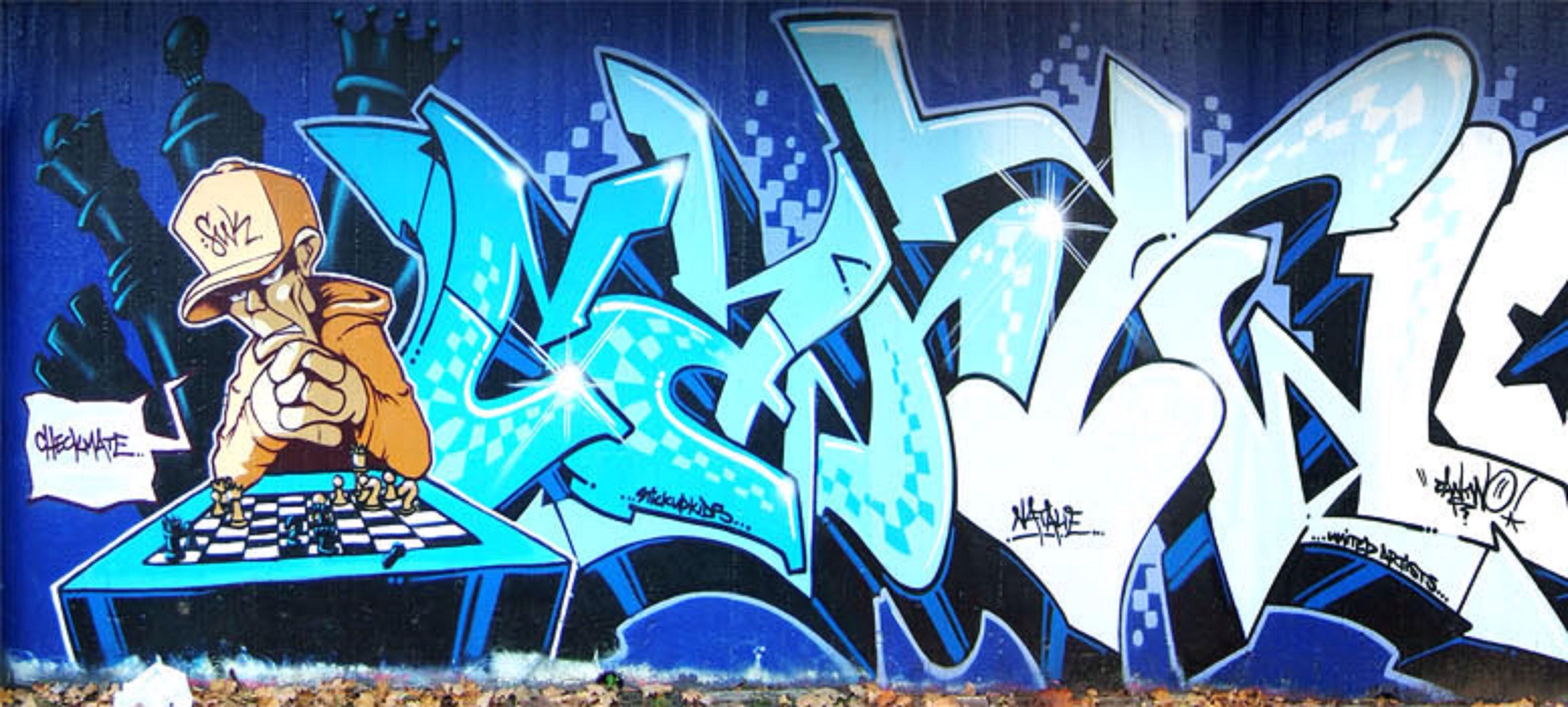 Detail Graffiti Cantwo Nomer 5