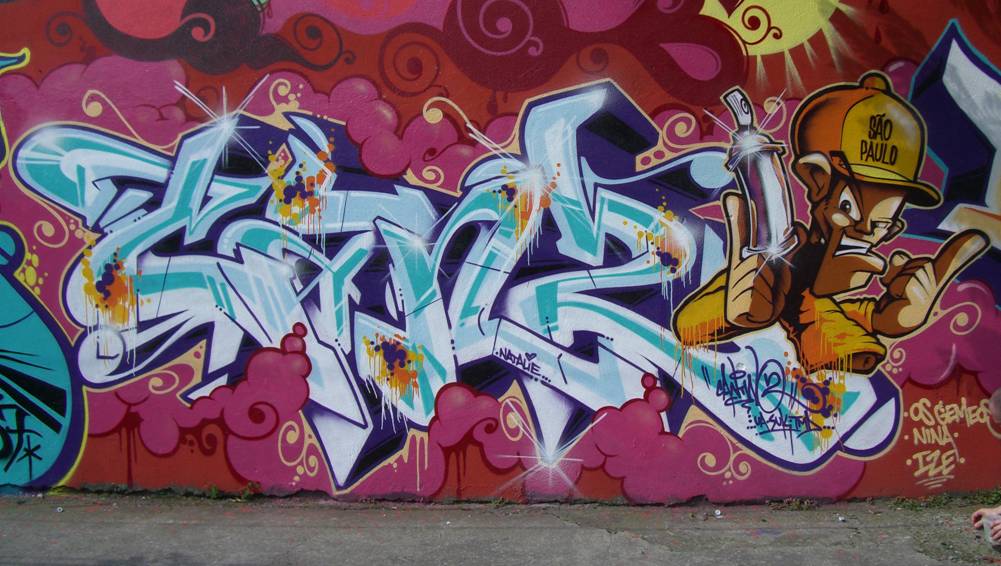 Detail Graffiti Cantwo Nomer 39