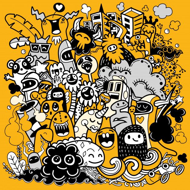 Detail Graffiti Caracter Happy Nomer 16