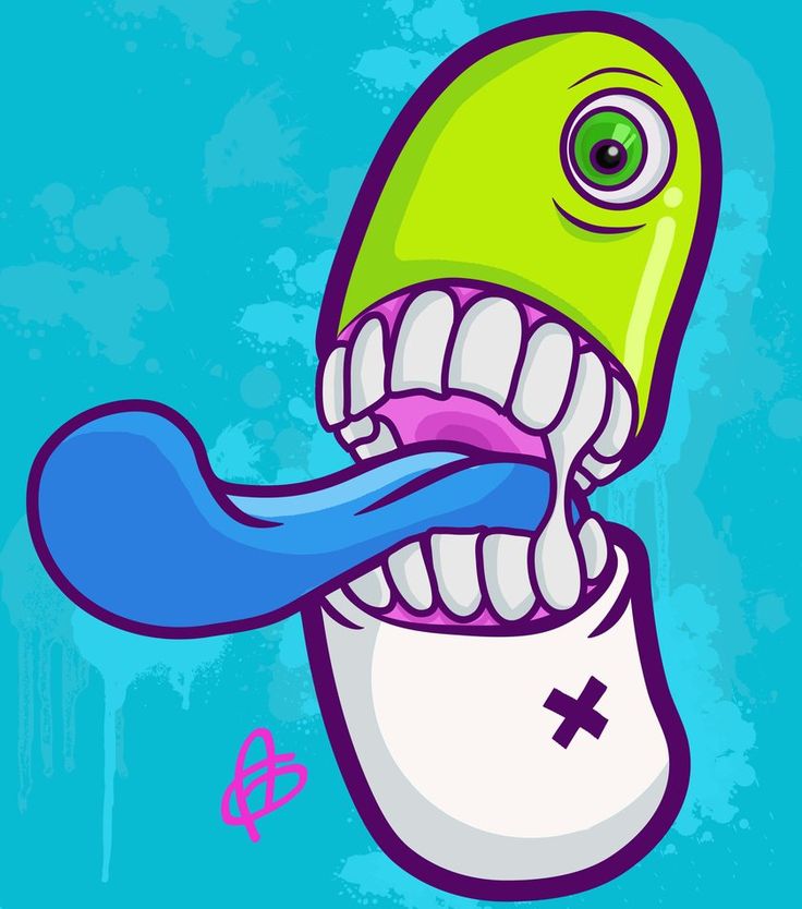 Detail Graffiti Caracter Happy Nomer 4