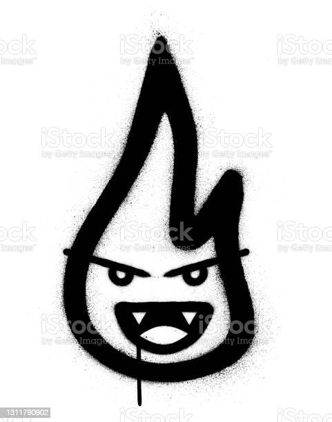 Detail Graffiti Caracter Happy Nomer 51