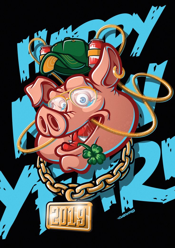 Detail Graffiti Caracter Happy Nomer 52
