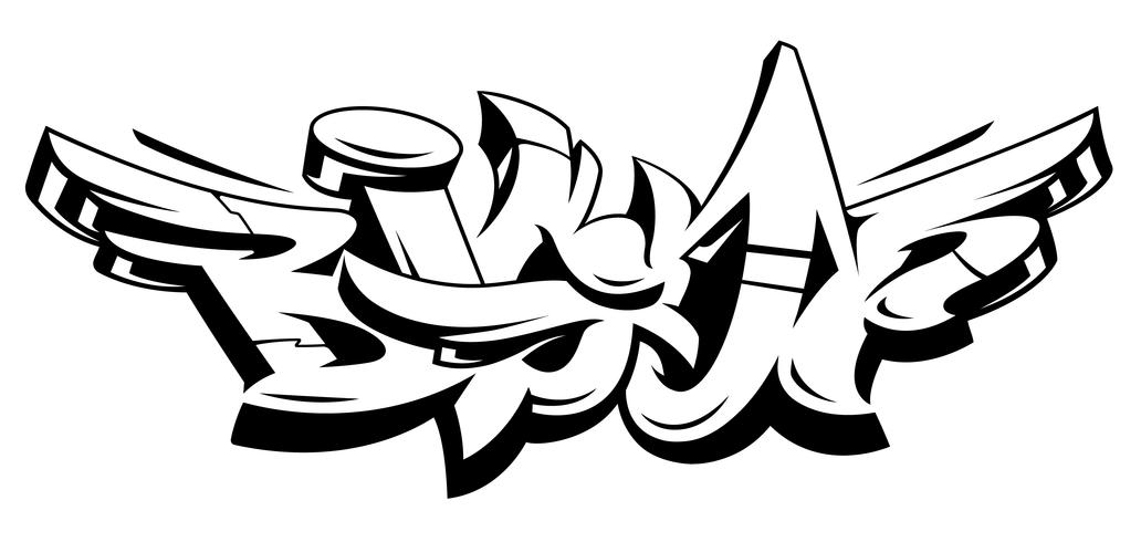 Detail Graffiti Cdr Nomer 54