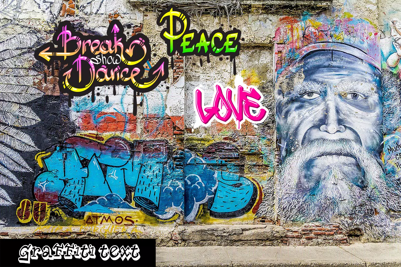 Detail Graffiti Ceraktor Nomer 26