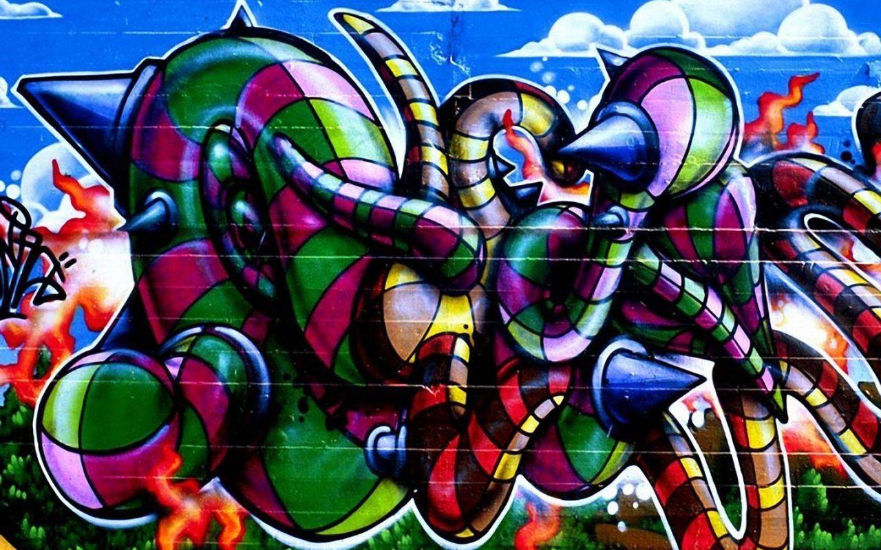 Detail Graffiti Ceraktor Nomer 38