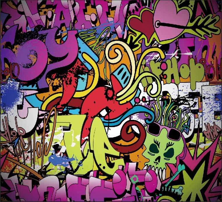Detail Graffiti Ceria Nomer 7