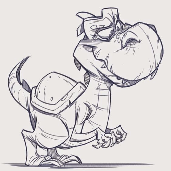 Graffiti Character Dino - KibrisPDR