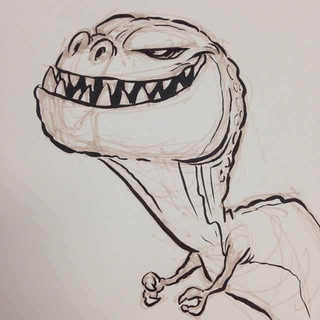Detail Graffiti Character Dino Nomer 16