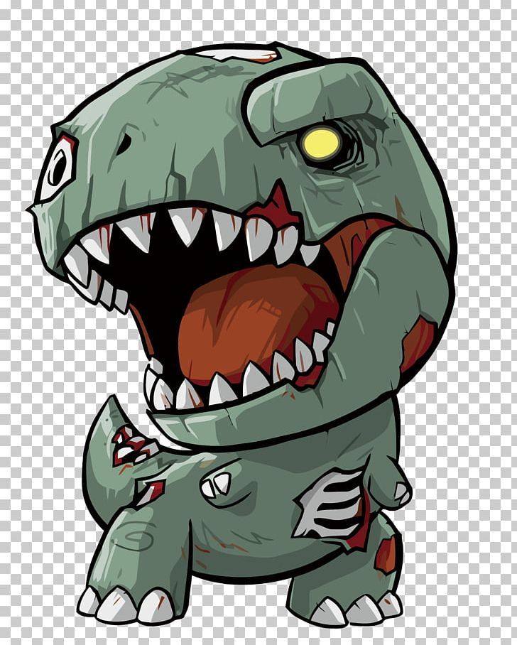 Detail Graffiti Character Dino Nomer 6